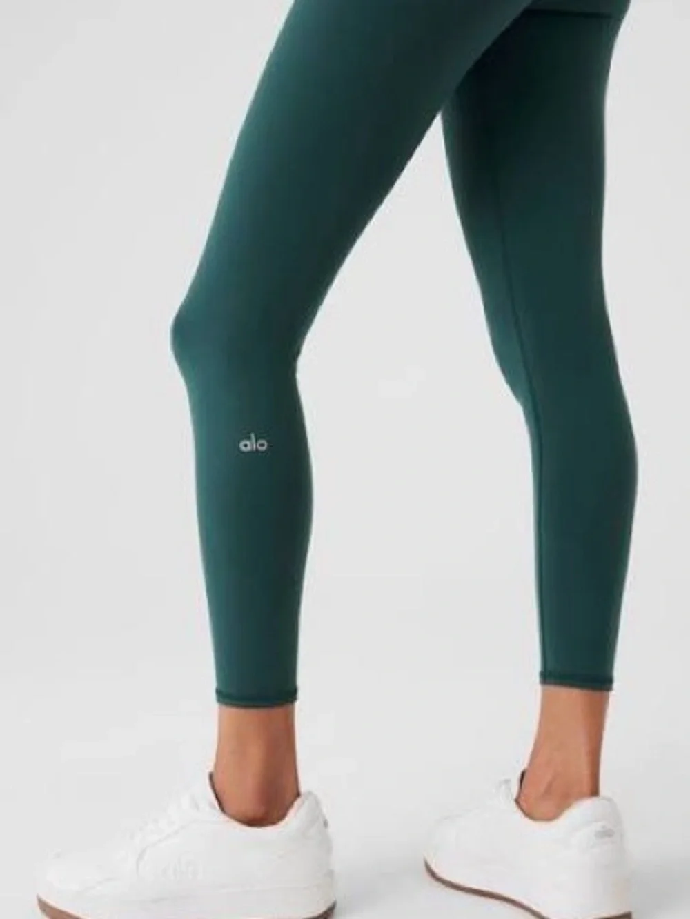 ALO Yoga Women’s High-Waist Leggings in Teal Green - Picture 2 of 3